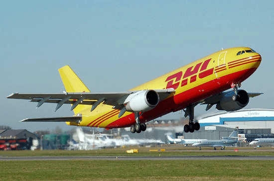 Một trung tâm dịch vụ DHL Express tại Seattle. 