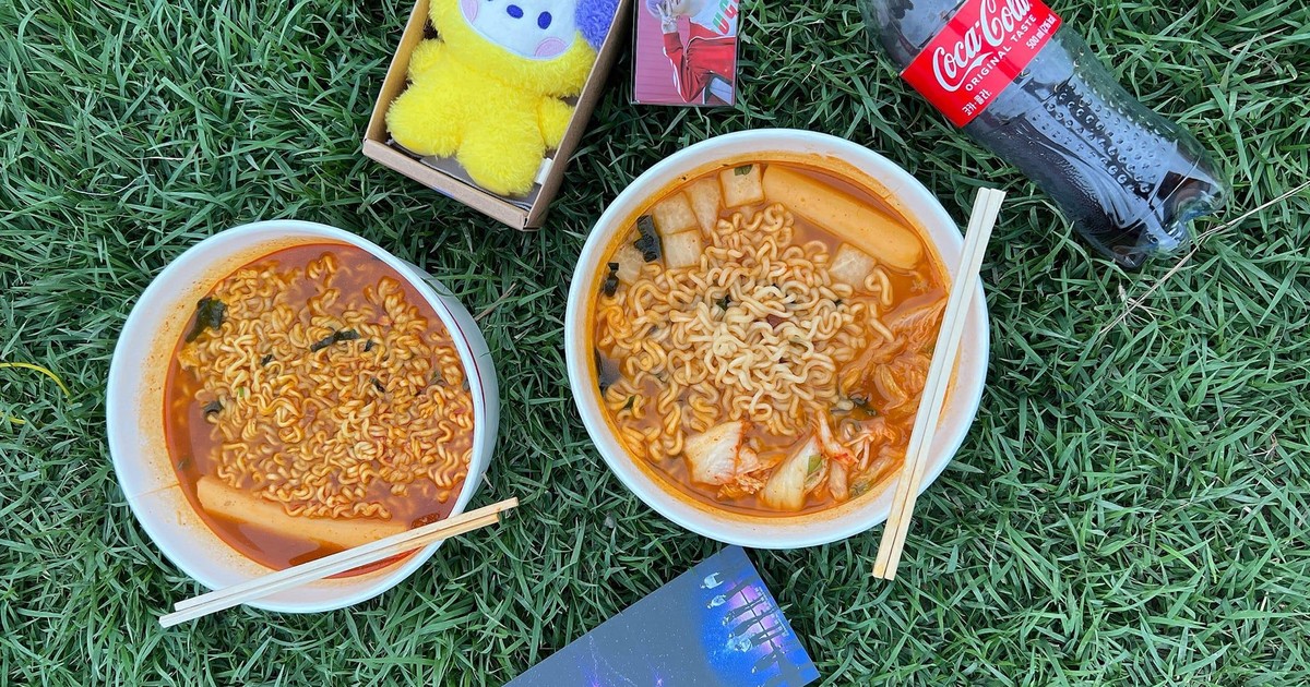 Văn hóa ăn uống của Hàn Quốc gắn liền với mì tôm