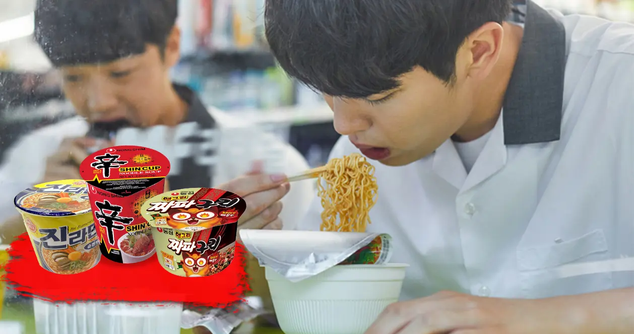 Văn hóa ăn uống của Hàn Quốc gắn liền với mì tôm